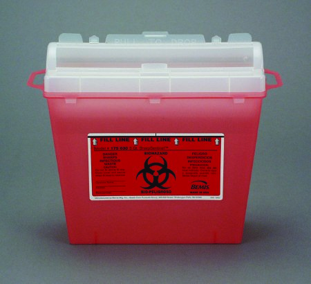 Sharps Container Bemis™ Sentinel 10 H X 5-1/4 W  .. .  .  